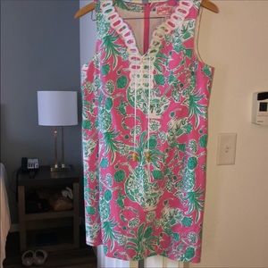 Lilly Pulitzer Originals Scorpio Bowl Floral shift dress Size 8